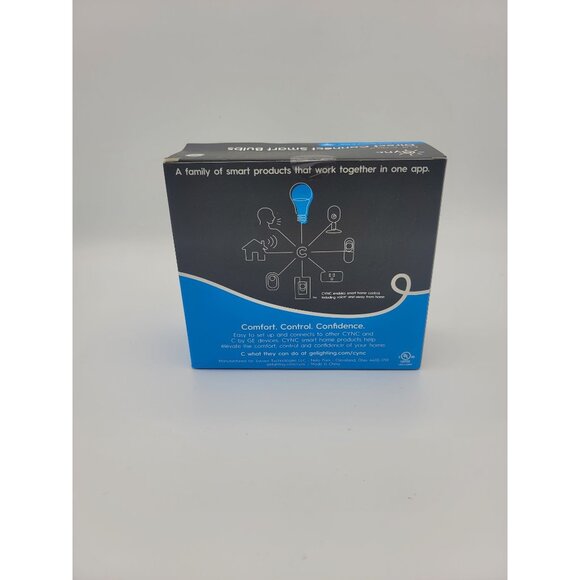 GE Cync Smart LED Light Bulbs - 2 Pack - Picture 3 of 5